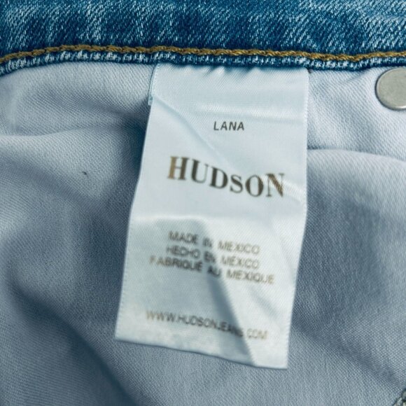 HUDSON Womens Lana Crop Jeans Size 32 Denim High Rise Slim Boyfriend My Girl NEW - Picture 13 of 15